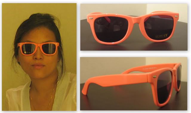coral sunglasses
