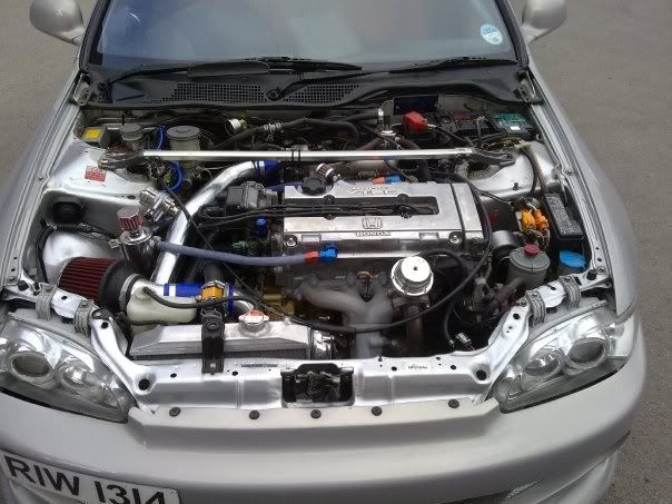 Hello all Honda Civic Turbo B18c6