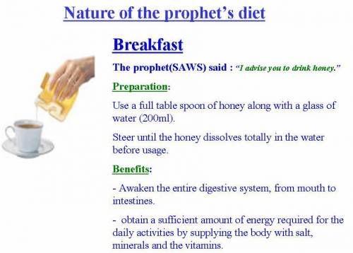 diet1 - Diet of Prophet Mohammar(P.B.U.H)