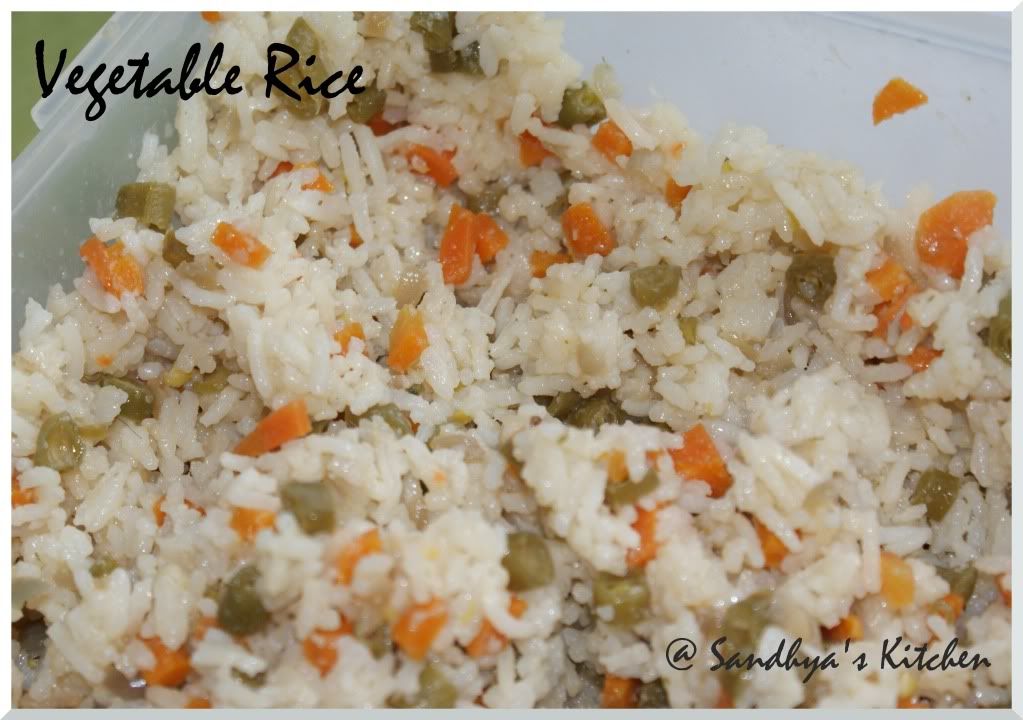 Vegetable Rice