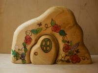 Itty Bitty Fairy Door -Waldorf Inspired Wooden Toy