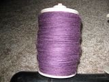 Light purple handspun