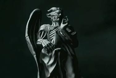 This demon looks like he needs a cigarette.