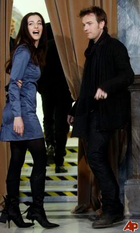 Hanging and banging with Ewan and Ayelet.