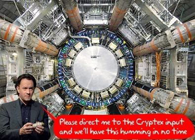 Robert Langdon is going to decode your LHC and the secrets of the universe!
