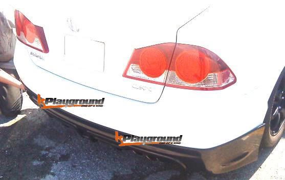 Mugen RR Replica Rear Lip Awesome Sauce 8th Generation Honda Civic 