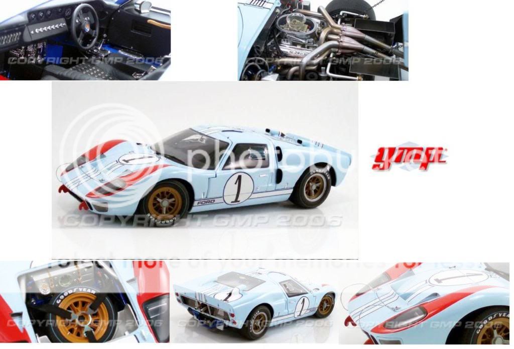 12 GMP GT 40 1966 MILES / HULME #1 SAMPLE CAR Rare  