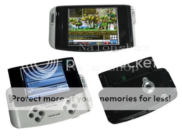 Slide PMP 4gb Digital Camera  MP4 player Video 4g P3  