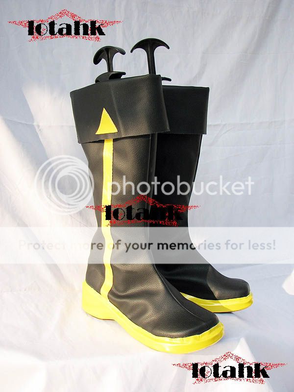 VOCALOID kaiko Cosplay SHOES BOOTS Custom Made  