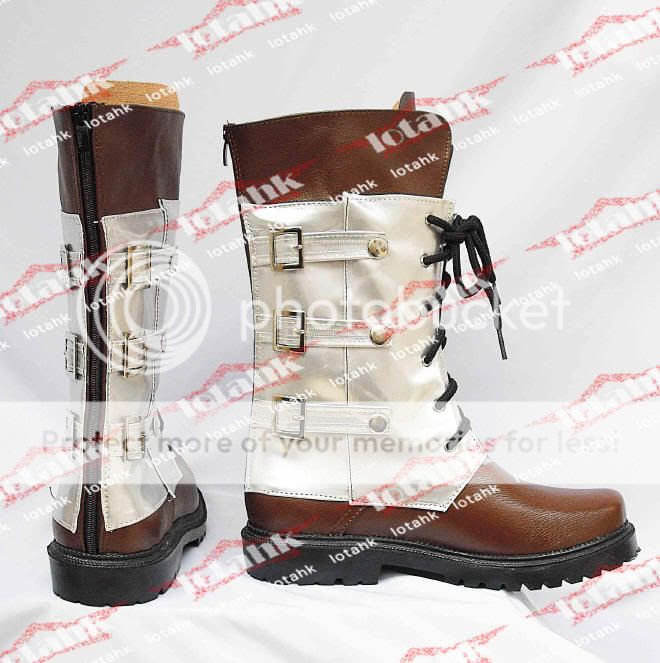 Final Fantasy 13  Snow Villiers Cosplay SHOES Custom  