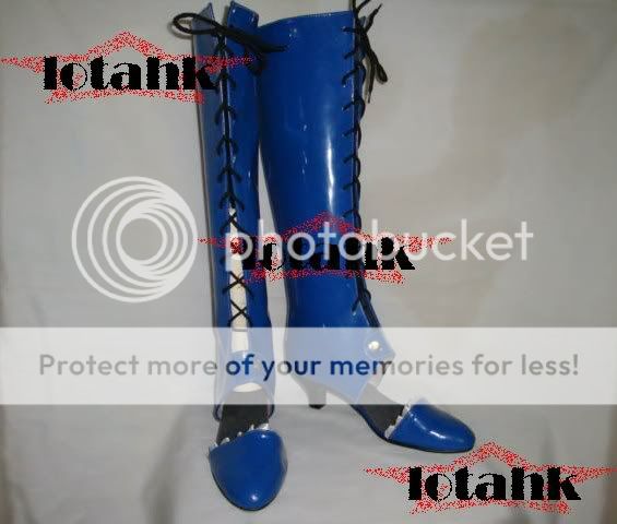 Pandora Hearts Alice Cosplay Shoes BOOTS Custom Made