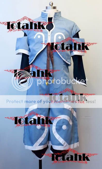 Tales of Symphonia  Genis Cosplay Costume Custom Made  