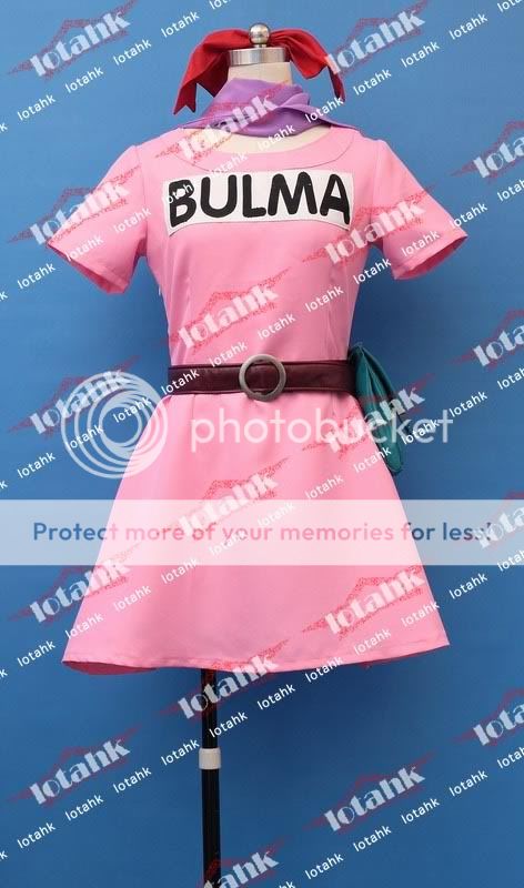 Bulma Ver 1 Cosplay Costume Custom Made  