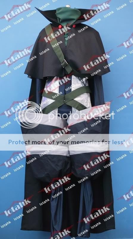 Fairy Tail Mystogan Cosplay Costume Custom Made  